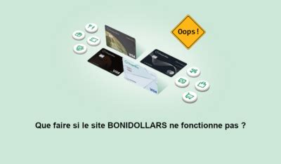 site bonidollars ne fonctionne pas